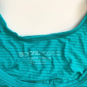Beyond yoga open back top